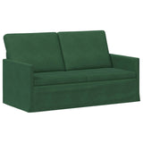 Sofa Set 2 pcs Jungle Green Corduroy Fabric 3433252