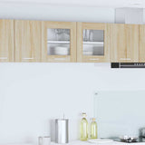 Hanging Cabinet Sonoma Oak and White 80 x 31 x 40 cm 884230