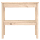 Console Table 80x40x75 cm Solid Wood Pine 814304