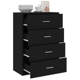 Sideboard Black 60x31x84 cm Engineered Wood 840500