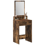 Dressing Table Smoked Oak 50 x 41 x 140 cm Engineered Wood 865131