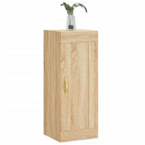 Wall Mounted Cabinet Sonoma Oak 34.5x34x90 cm Engineered Wood 835021
