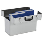 ZNTS Tool Case 47x36x20 cm Silver Aluminium 91845