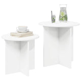 Side Table Set with Storage 2 pcs Engineered Wood 8001010