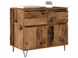 Sideboard Old Wood 60 x 35 x 70 cm Engineered Wood and Iron 881732