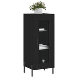 Sideboard Black 34.5x34x90 cm Engineered Wood 828805
