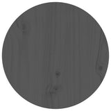 Coffee Table Grey 40x60 cm Solid Wood Pine 822359