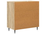 Drawer Cabinet Sonoma Oak 66 x 34.5 x 89.5 cm Engineered Wood 894837