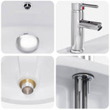 Bathroom Furniture Set Concrete Grey Engineered Wood 3404343