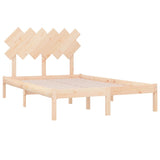 Bed Frame without Mattress 120x190 cm Small Double Solid Wood 3104838