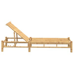 Sun Lounger 55x199x30 cm Bamboo 4108225