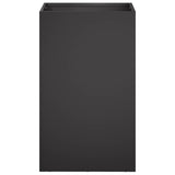 Garden Planter 2 pcs Black 40 x 40 x 50 cm Cold-rolled Steel 8005359