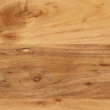 Sideboard with Door Natural 60 x 33.5 x 75 cm Solid Acacia Wood 4017782