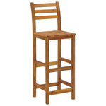 3 Piece Balcony Bar Set Solid Wood Acacia 3116002