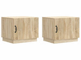 Bedside Table 2 pcs Sonoma Oak 43 x 34.5 x 47 cm 895260