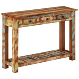 Console Table 110x30x76 cm Solid Wood Reclaimed 376705