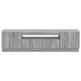 LED TV Cabinet Grey Sonoma Engineered Wood 897351