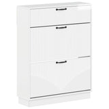Shoe Cabinet HOORN 78 x 24 x 100 cm Engineered Wood 897319