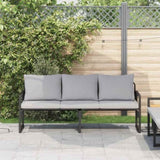 Garden Furniture Light Grey 180 x 72.5 x 71 cm Polyester 42009983