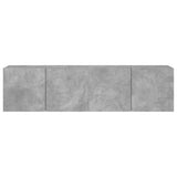 TV Cabinets Wall-mounted 2 pcs Concrete Grey 80x30x41 cm 836959