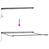 Awning Frame Multicolour 450 x 300 cm Polyester with PU coating 3330911