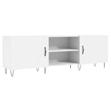 TV Cabinet White 150x30x50 cm Engineered Wood 829092