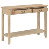 Console Table 110x35x80 cm Wood 249904