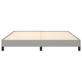 Bed Frame without Mattress Light Grey Super King Fabric 349827