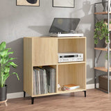Record Cabinet Sonoma Oak 84.5x38x89 cm Engineered Wood 832000