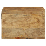Wall-mounted TV Cabinet 60x30x19 cm Solid Rough Wood Mango 4017473