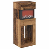 Electric Fireplace Old Wood 35 x 30 x 86 cm Engineered wood 8021133