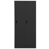 Wardrobe Anthracite 80x50x180 cm Steel 335969