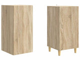 Cabinet Set 2 pcs 33 x 34.5 x 90 cm Engineered Wood 3416549
