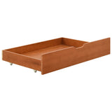 Bed Frame with 2 Drawers without Mattress Honey Brown 90x200 cm 322156