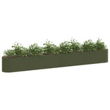 Raised Garden Bed Olive Green 360 x 40x 40 cm 8011708