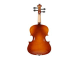 New 3/4 Acoustic Violin Case Bow Rosin Natural 19196091