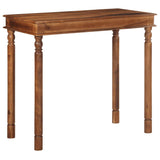 ZNTS Bar Table 120x60x107 cm Solid Wood Acacia 4102367