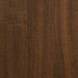 ZNTS Washing Machine Cabinet Brown Oak 71x71.5x91.5 cm 813196