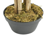 Artificial Bamboo Tree 1288 Leaves 180 cm Green 358970