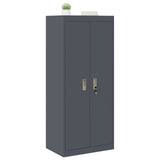 Storage Cabinet Anthracite 60 x 40 x 140 cm Steel 891738