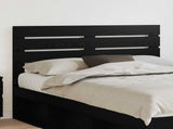Headboard Black Oak Engineered wood 888182