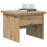Coffee Table Artisan Oak 55 x 54.5 x 45 cm Engineered wood 887416