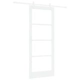 Sliding Door Manual White 86 x 211 cm Wood and metal 3332230