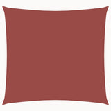 135363 Sunshade Sail Oxford Fabric Square 7x7 m Terracotta