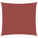 Sunshade Sail Oxford Fabric Square 6x6 m Terracotta 135362