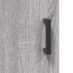 Highboard Grey Sonoma 69.5x34x180 cm Engineered Wood 3189259