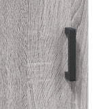 Wall Mounted Cabinet Grey Sonoma 34.5x34x90 cm 828858