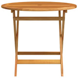 Garden Table Brown Solid eucalyptus wood with oil finish Medium 312456