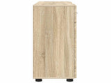 Wooden Cabinet Sonoma Oak 88.5 x 30.5 x 73 cm Engineered Wood 880283