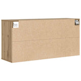 Shoe Cabinet Artisan Oak 103 x 30 x 51 cm Engineered Wood 875210